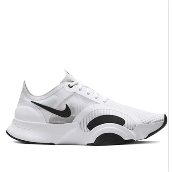 Nike Shoes - Nike Superrep Go Women Running Trainers Sneakers White Black Dark Smoke Grey Sz9
